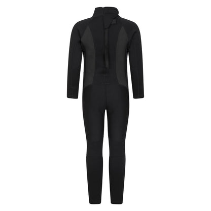 Black - Back - Mountain Warehouse Childrens-Kids Wetsuit