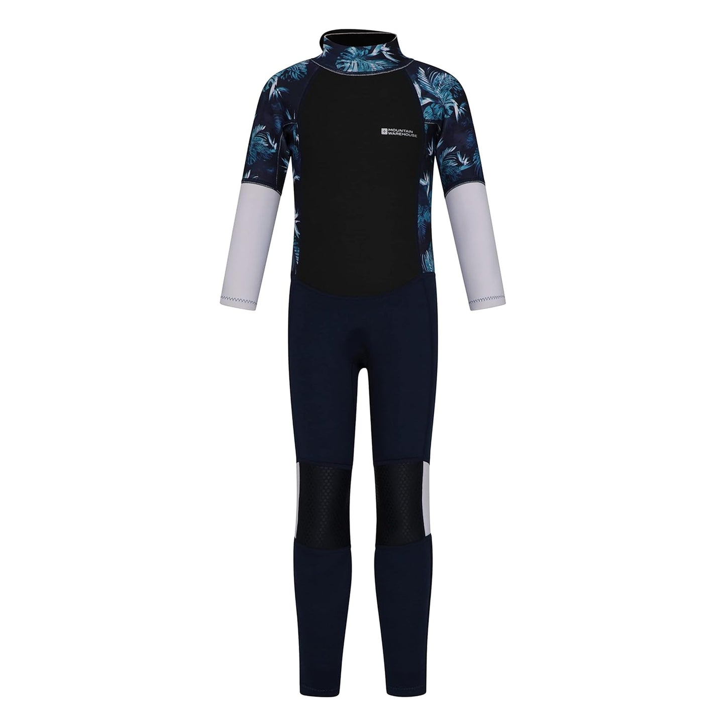 Blue - Front - Mountain Warehouse Childrens-Kids Wetsuit