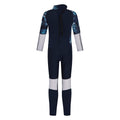 Blue - Back - Mountain Warehouse Childrens-Kids Wetsuit