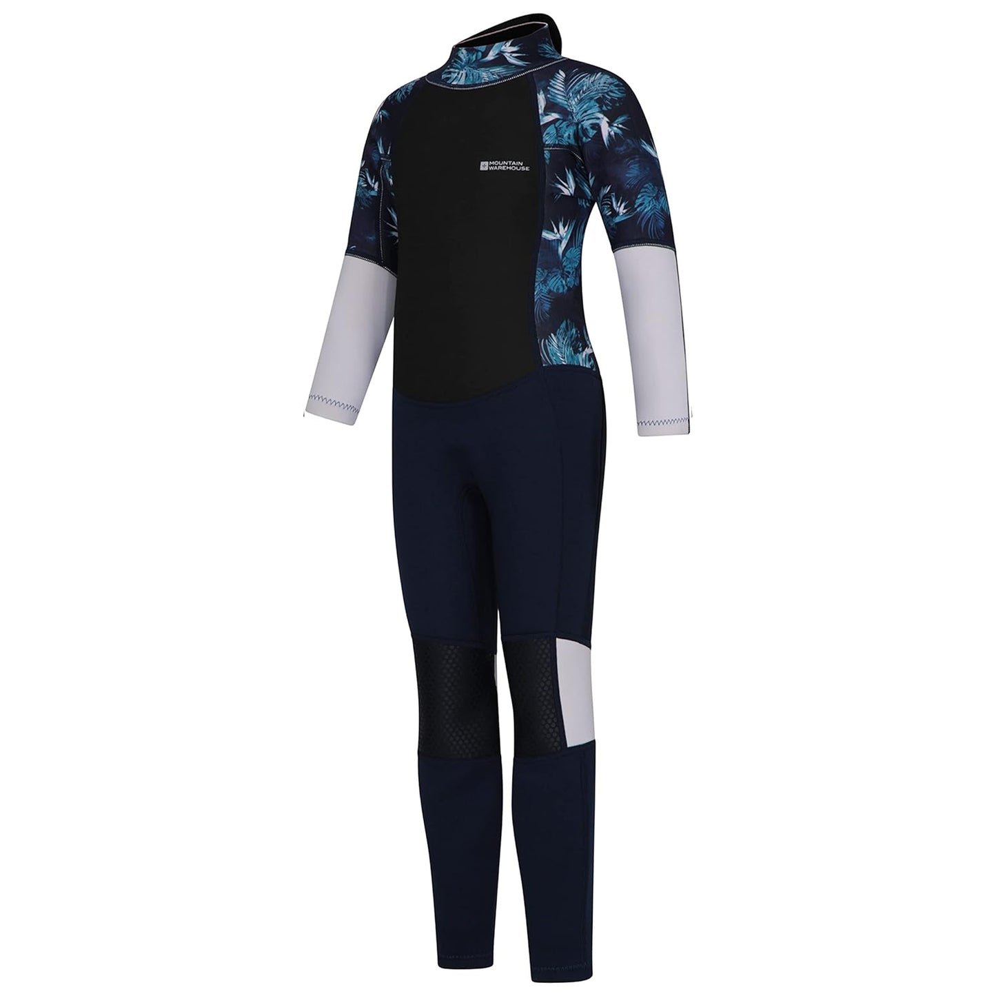 Blue - Side - Mountain Warehouse Childrens-Kids Wetsuit