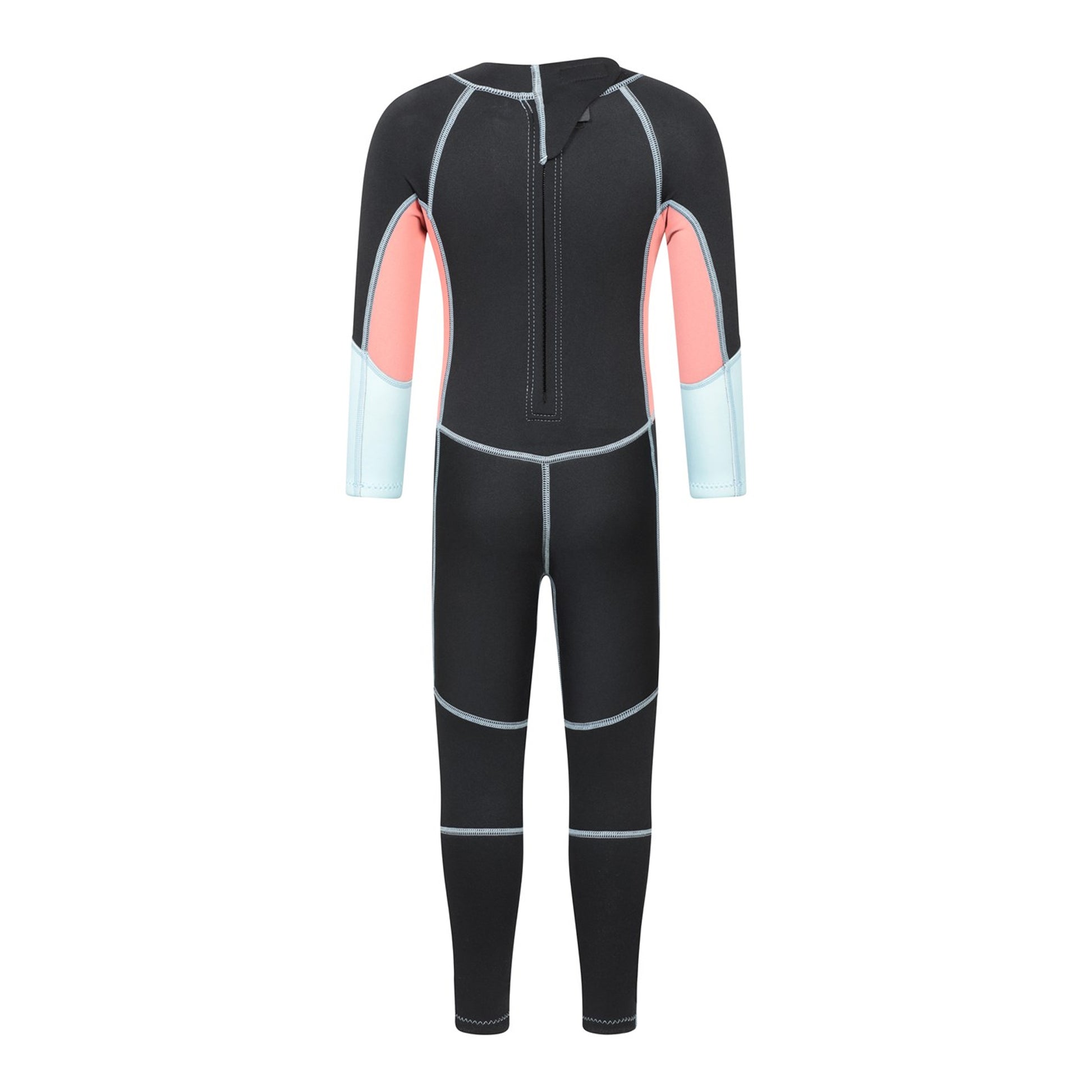 Pale Pink - Back - Mountain Warehouse Childrens-Kids Wetsuit