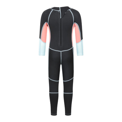 Pale Pink - Back - Mountain Warehouse Childrens-Kids Wetsuit
