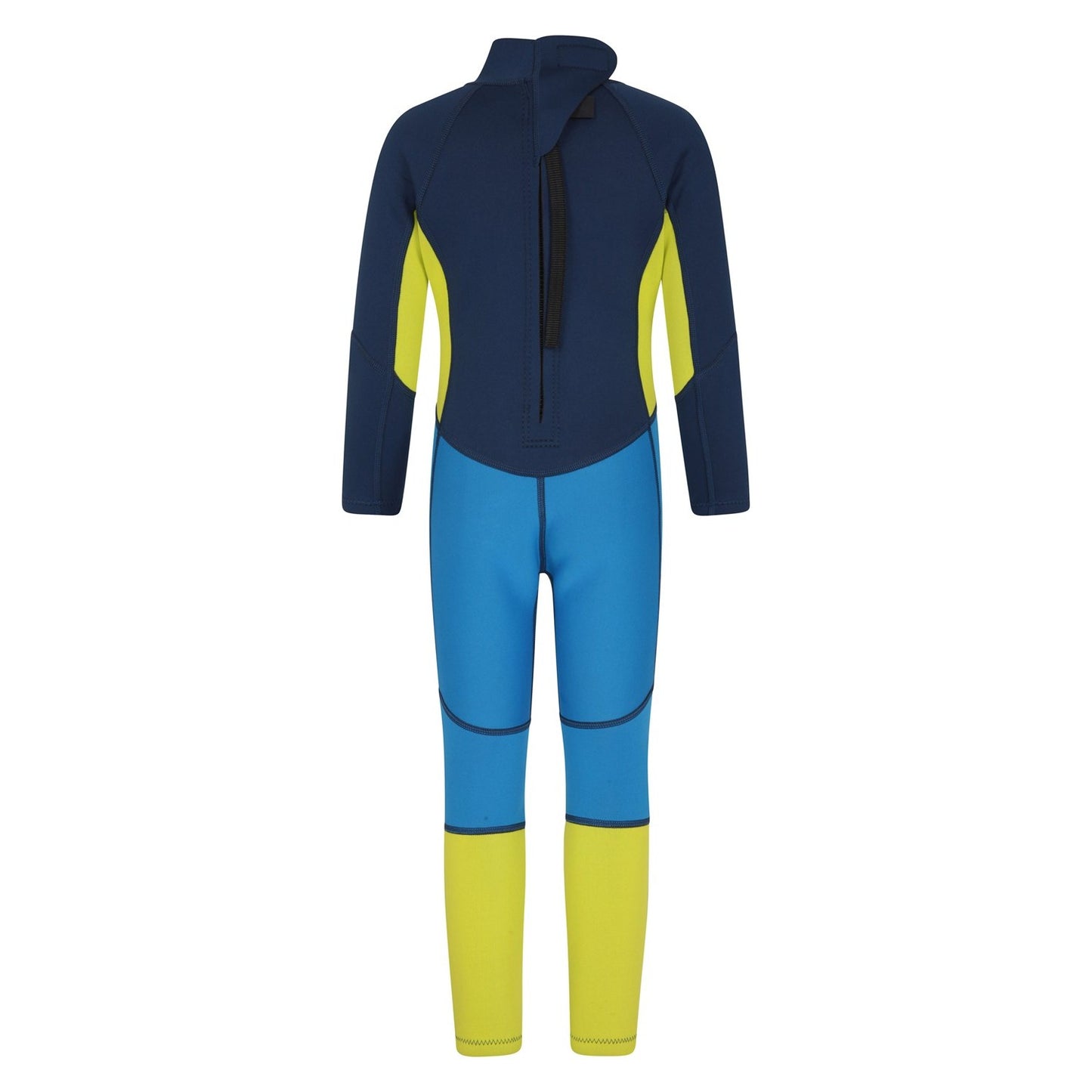 Bright Blue - Back - Mountain Warehouse Childrens-Kids Wetsuit