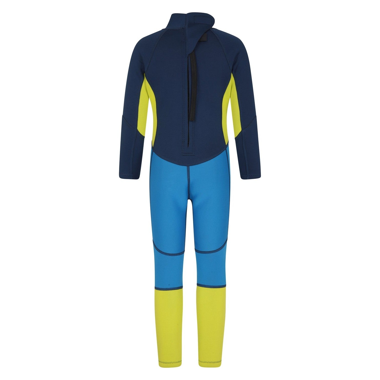 Bright Blue - Back - Mountain Warehouse Childrens-Kids Wetsuit