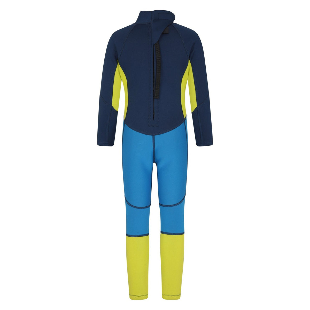 Bright Blue - Back - Mountain Warehouse Childrens-Kids Wetsuit