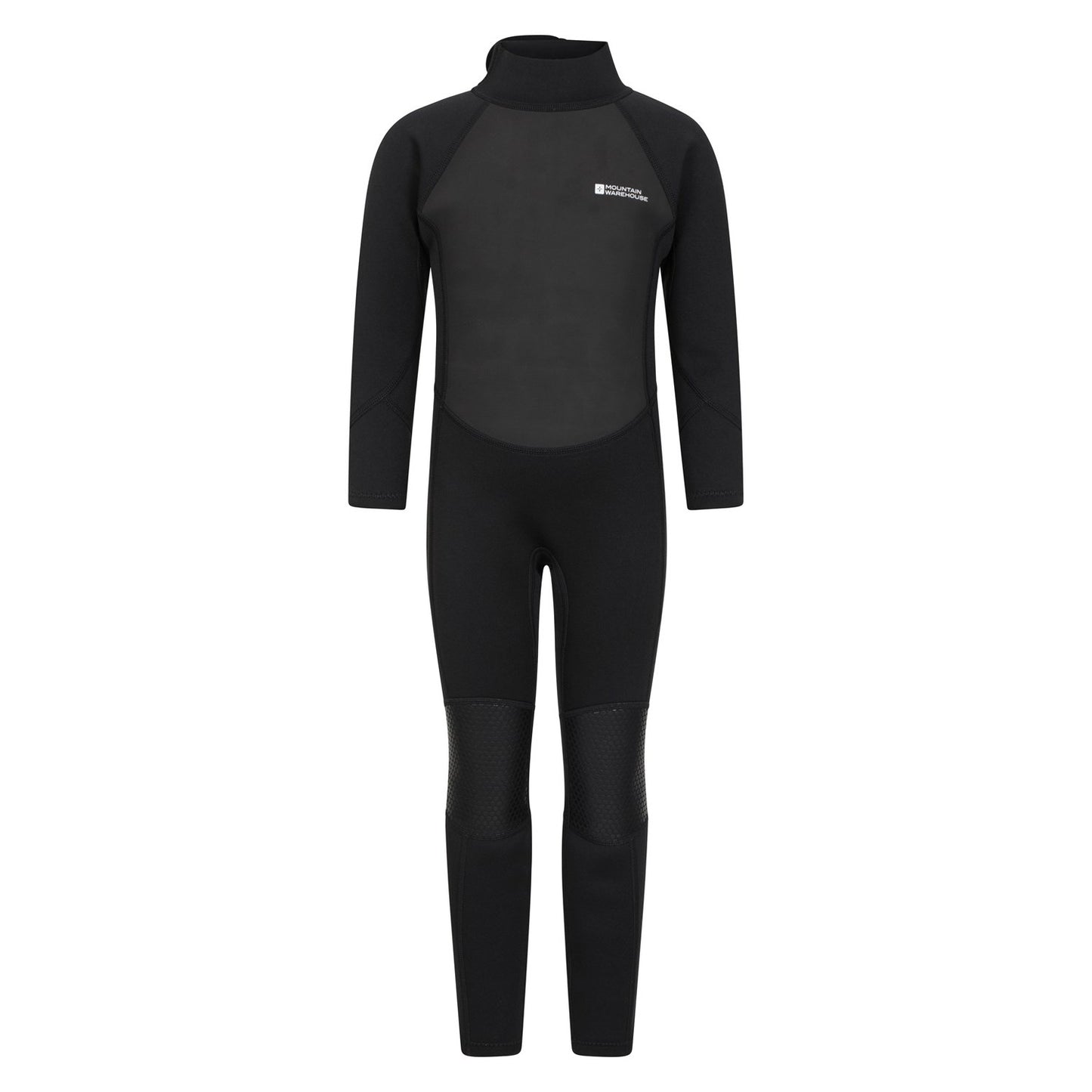 Black - Front - Mountain Warehouse Childrens-Kids Wetsuit