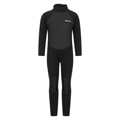 Black - Front - Mountain Warehouse Childrens-Kids Wetsuit