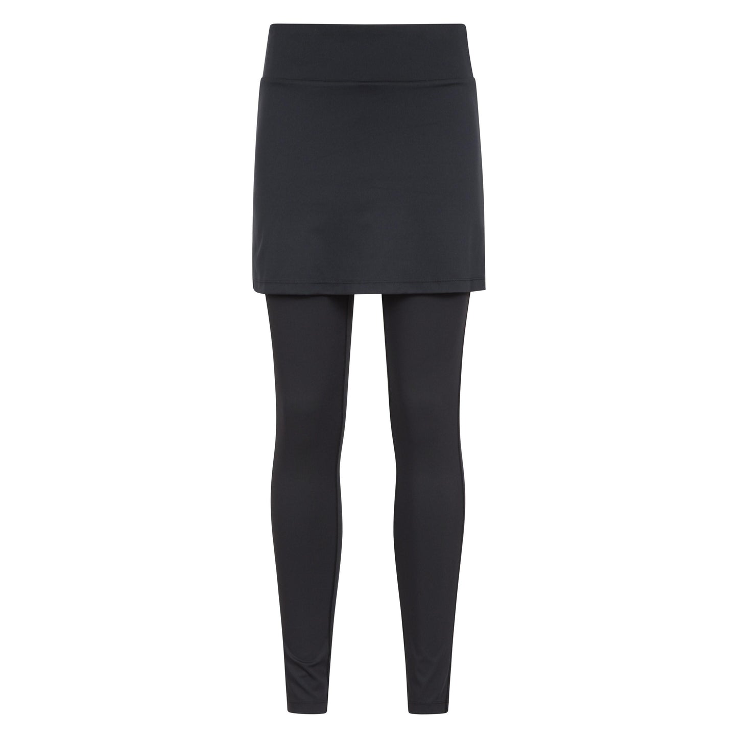 Black - Front - Mountain Warehouse Womens-Ladies Volley II Netball Leggings