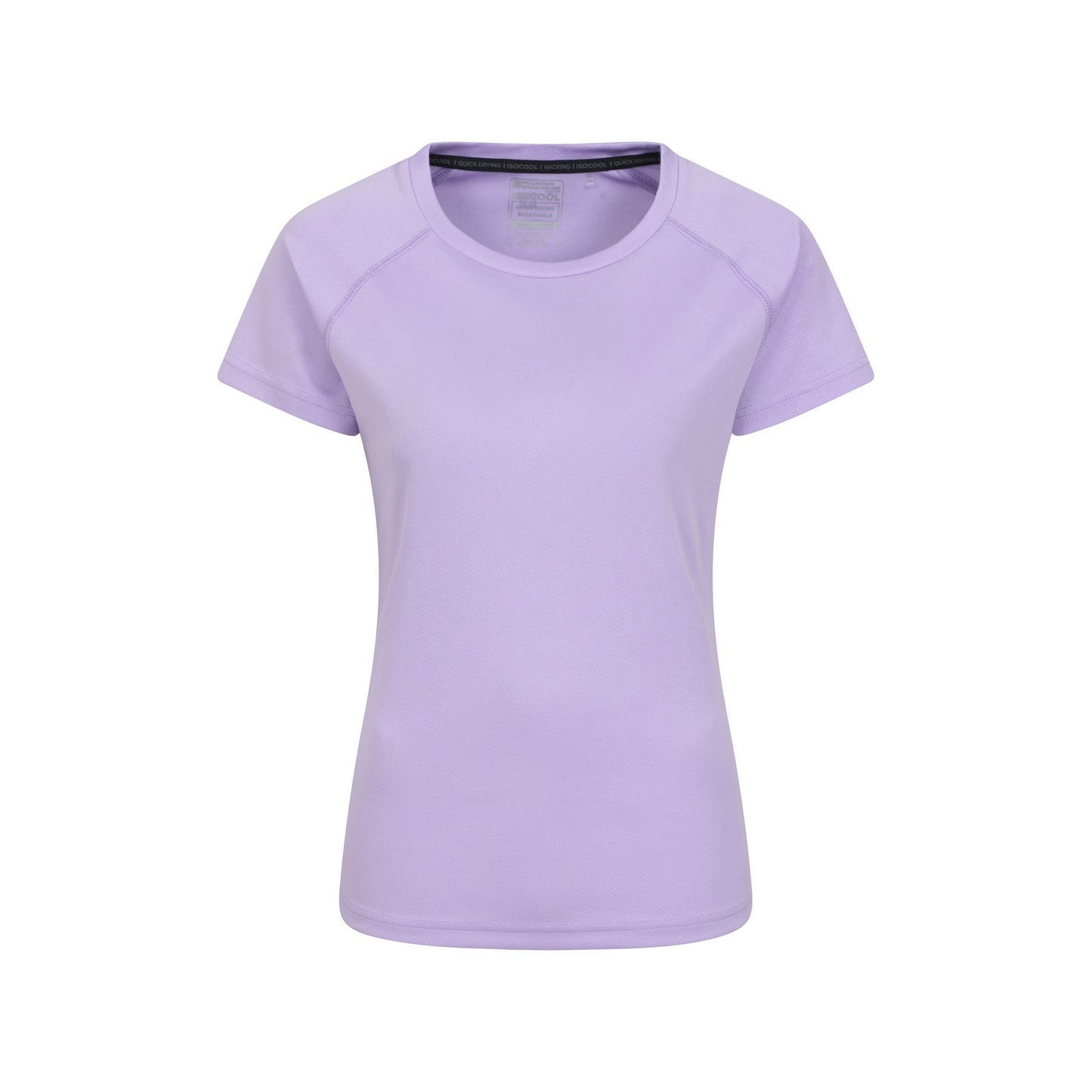 Lilac - Back - Mountain Warehouse Womens-Ladies Endurance T-Shirt