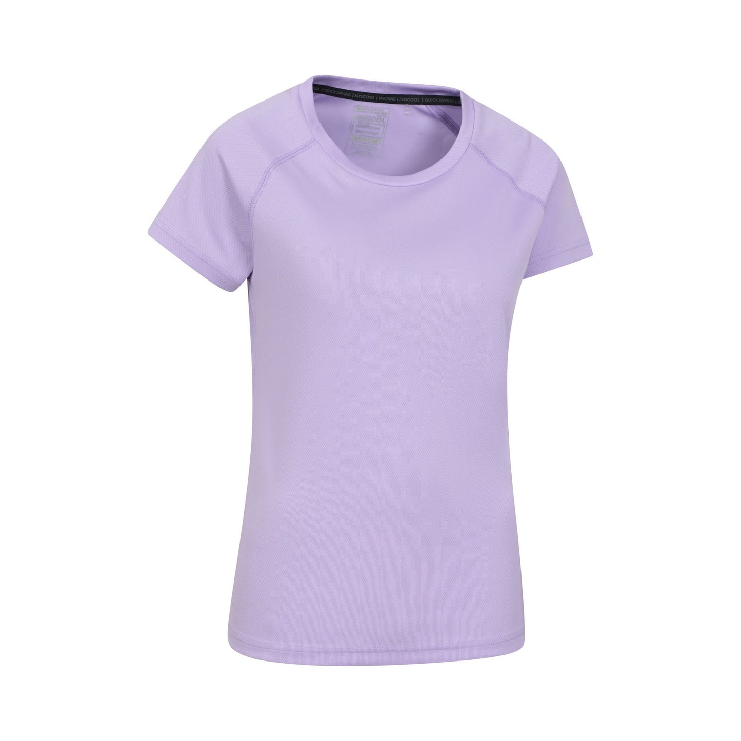 Lilac - Pack Shot - Mountain Warehouse Womens-Ladies Endurance T-Shirt