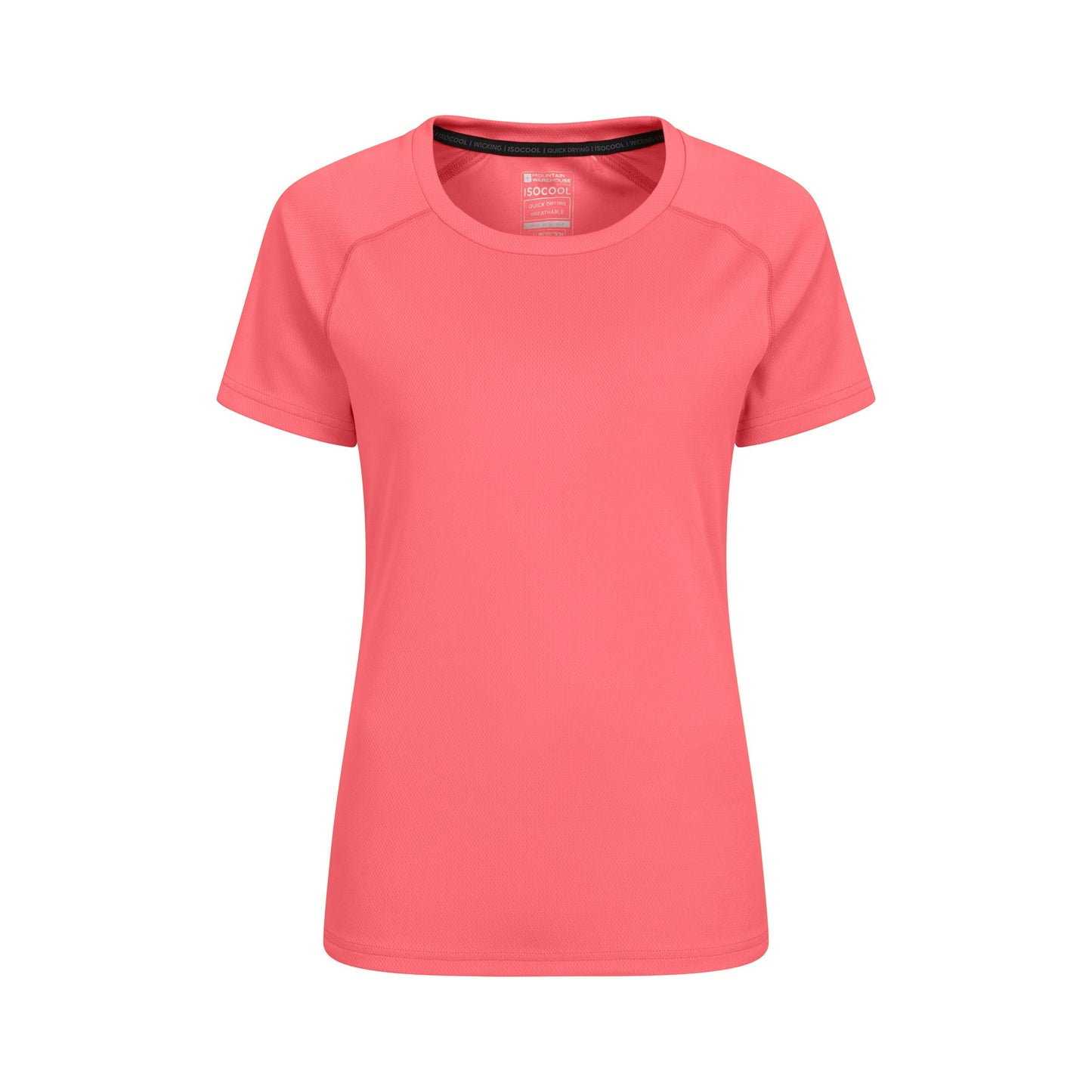 Pink - Back - Mountain Warehouse Womens-Ladies Endurance T-Shirt