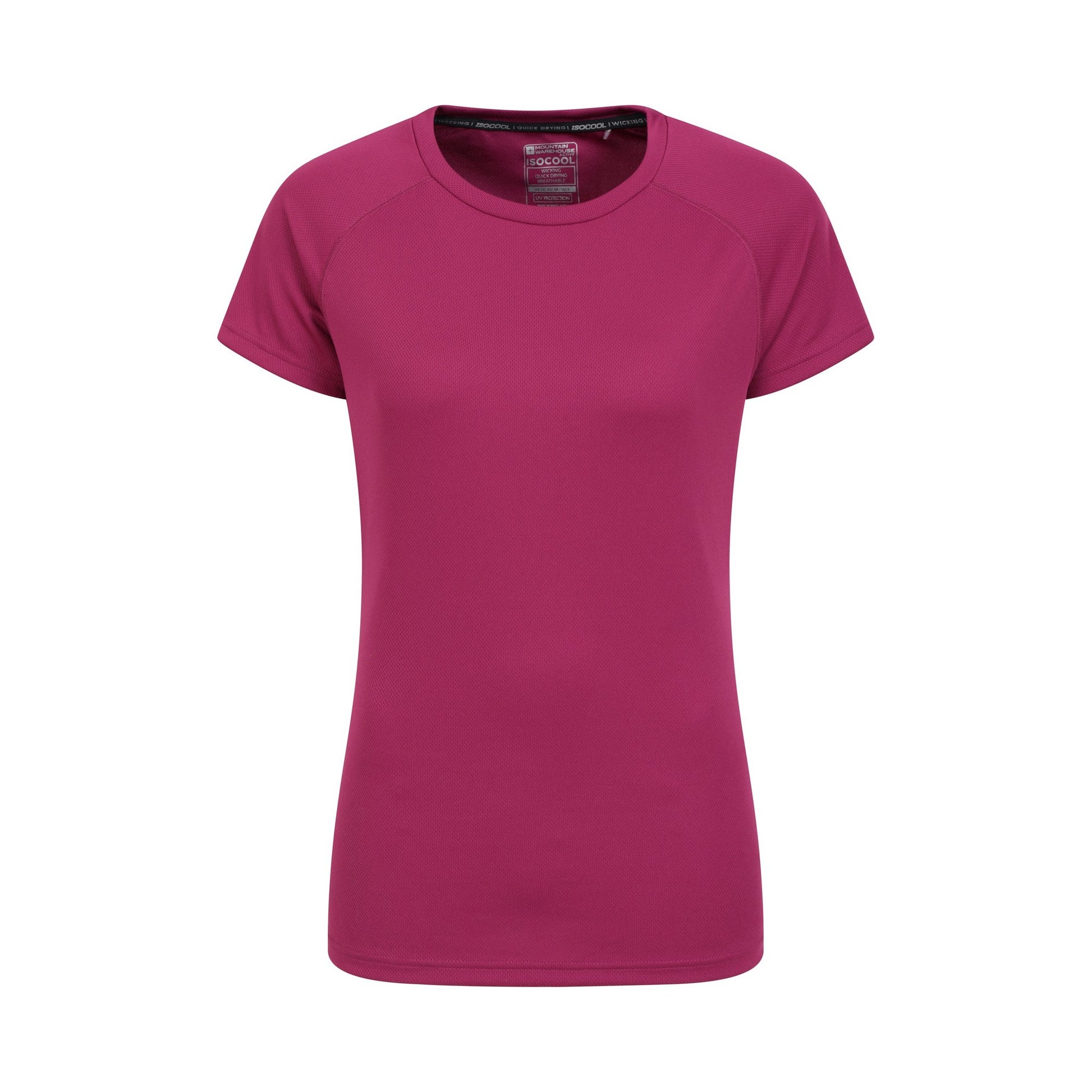 Purple - Back - Mountain Warehouse Womens-Ladies Endurance T-Shirt