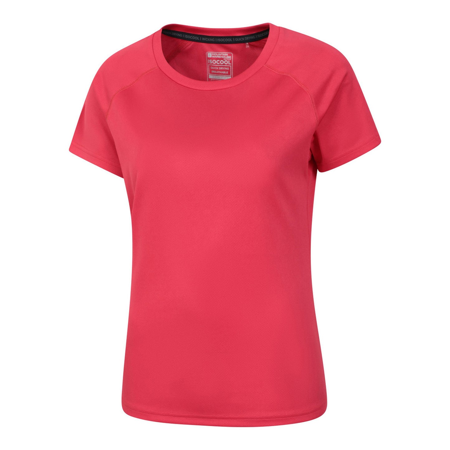 Coral - Side - Mountain Warehouse Womens-Ladies Endurance T-Shirt