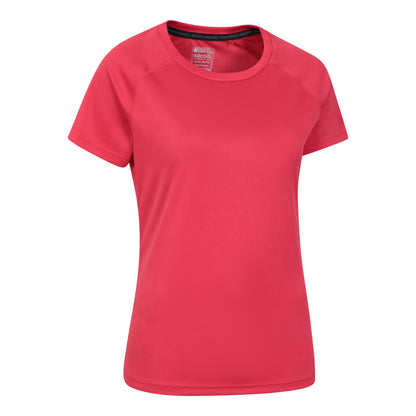 Coral - Lifestyle - Mountain Warehouse Womens-Ladies Endurance T-Shirt