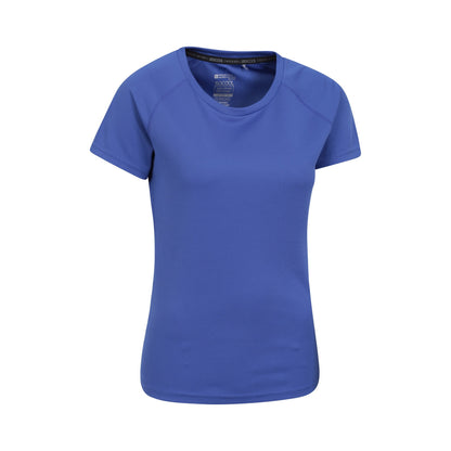 Dark Blue - Back - Mountain Warehouse Womens-Ladies Endurance T-Shirt