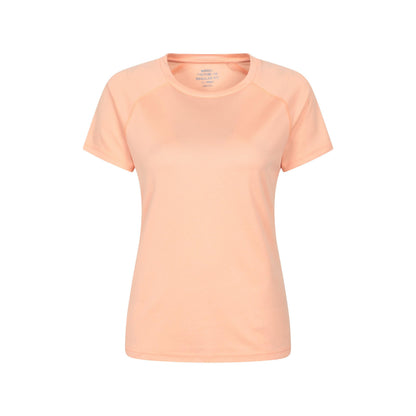Light Pink - Front - Mountain Warehouse Womens-Ladies Endurance T-Shirt