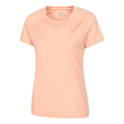 Light Pink - Side - Mountain Warehouse Womens-Ladies Endurance T-Shirt