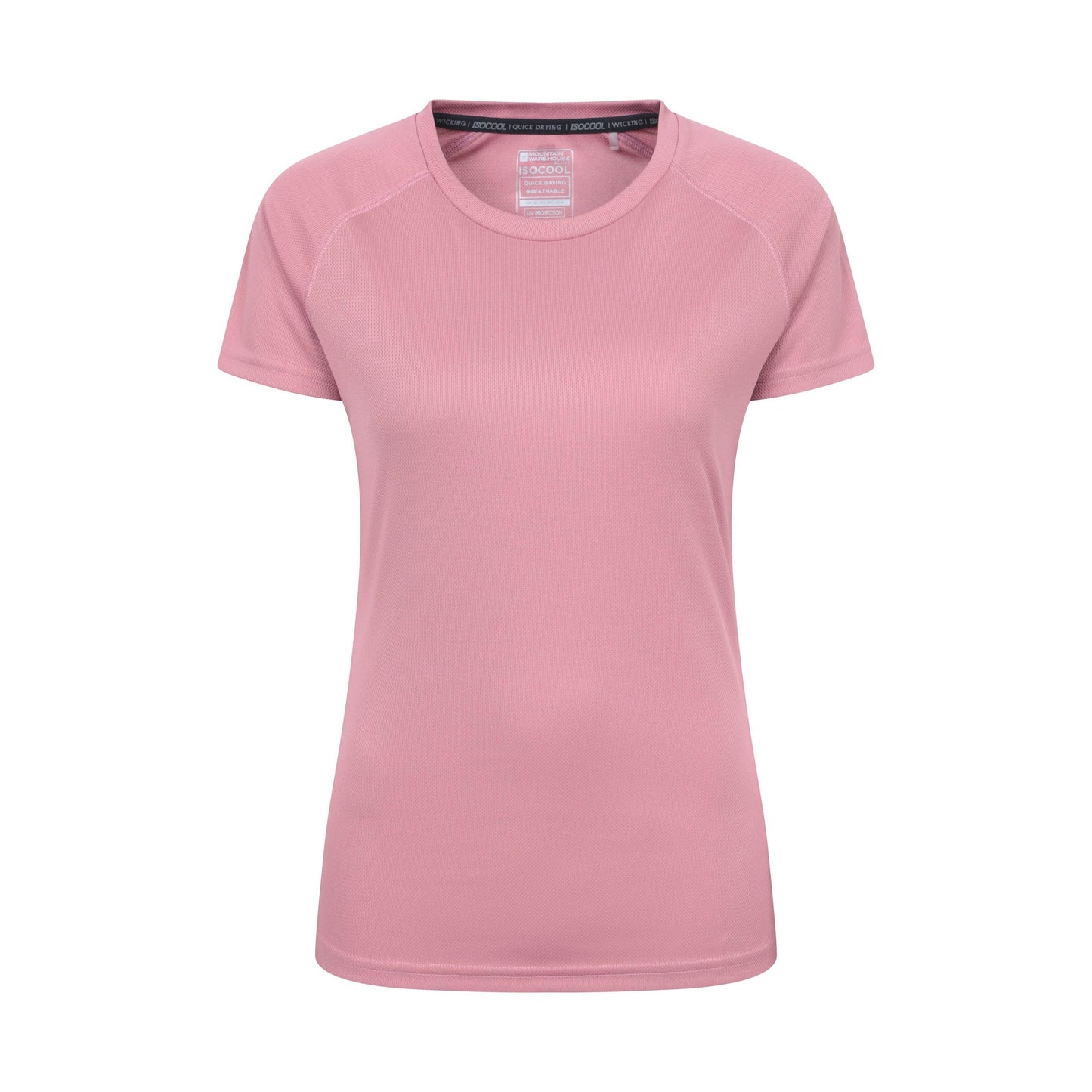 Pale Pink - Front - Mountain Warehouse Womens-Ladies Endurance T-Shirt
