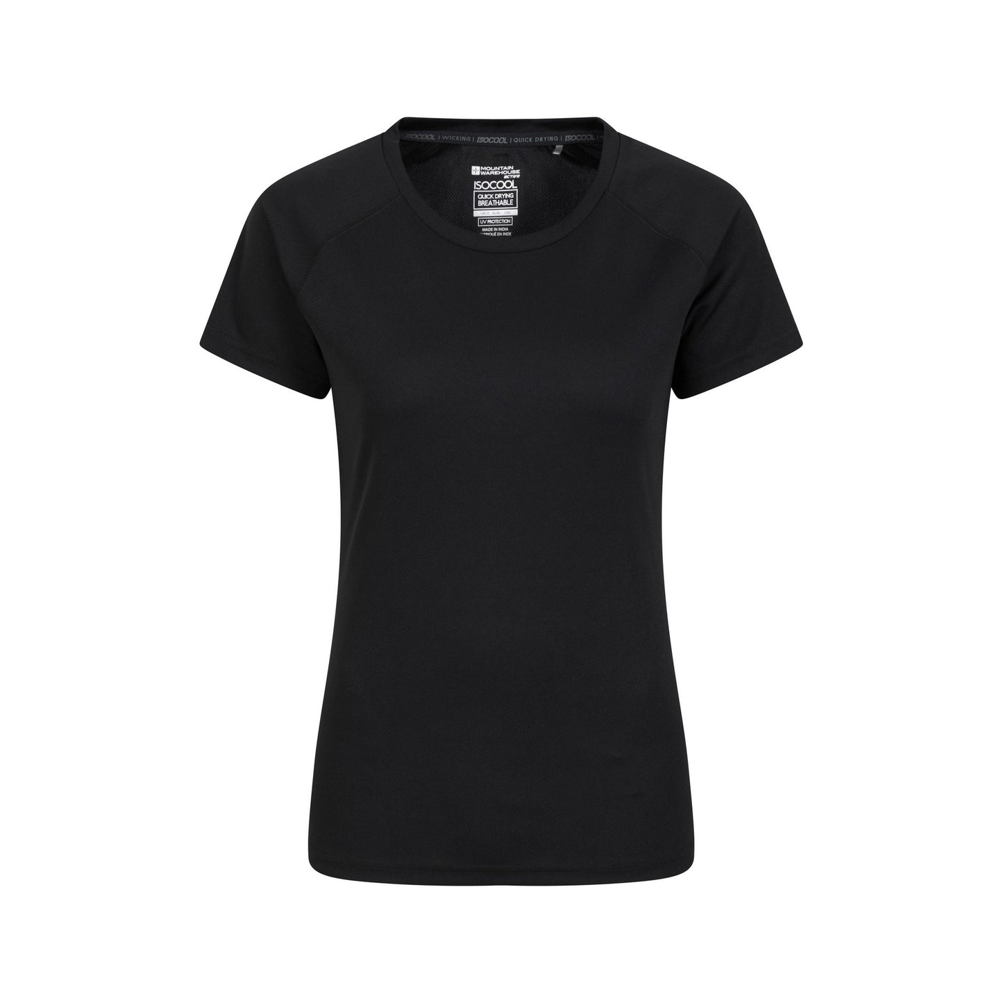Black - Front - Mountain Warehouse Womens-Ladies Endurance T-Shirt