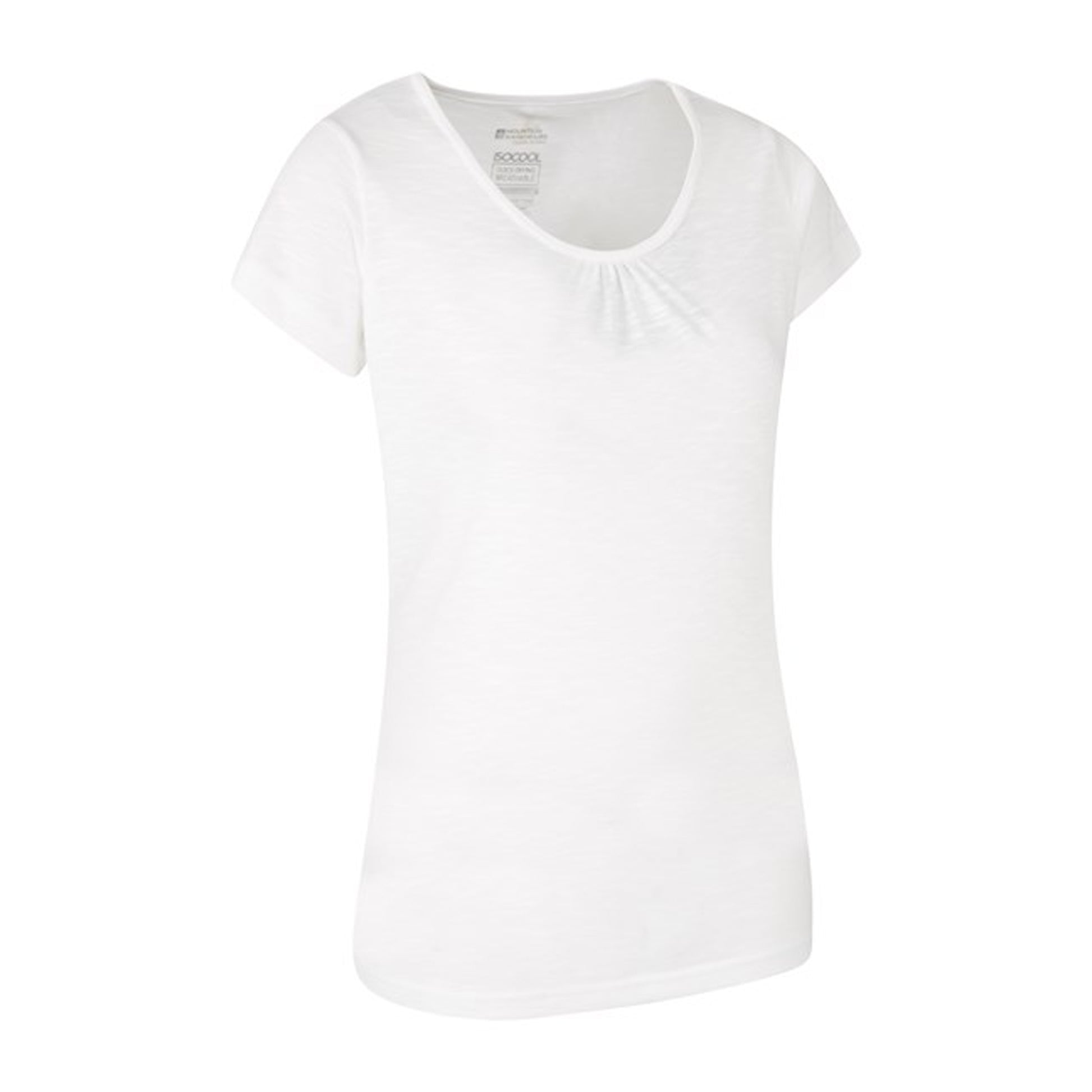 White - Back - Mountain Warehouse Womens-Ladies Agra T-Shirt