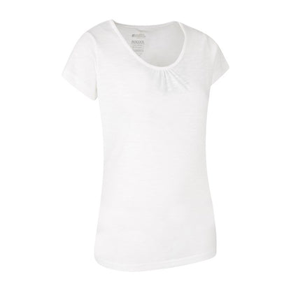 White - Back - Mountain Warehouse Womens-Ladies Agra T-Shirt