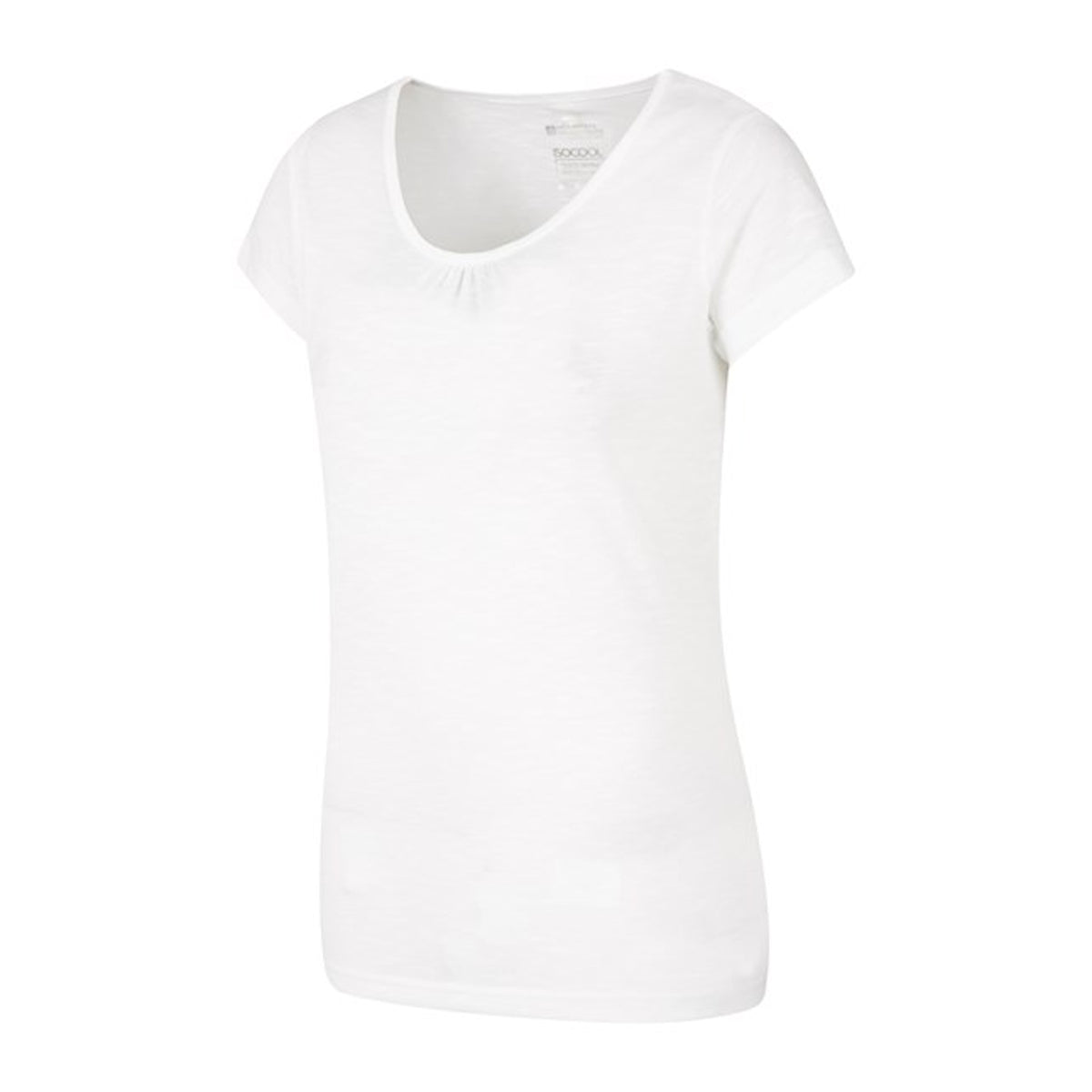 White - Side - Mountain Warehouse Womens-Ladies Agra T-Shirt