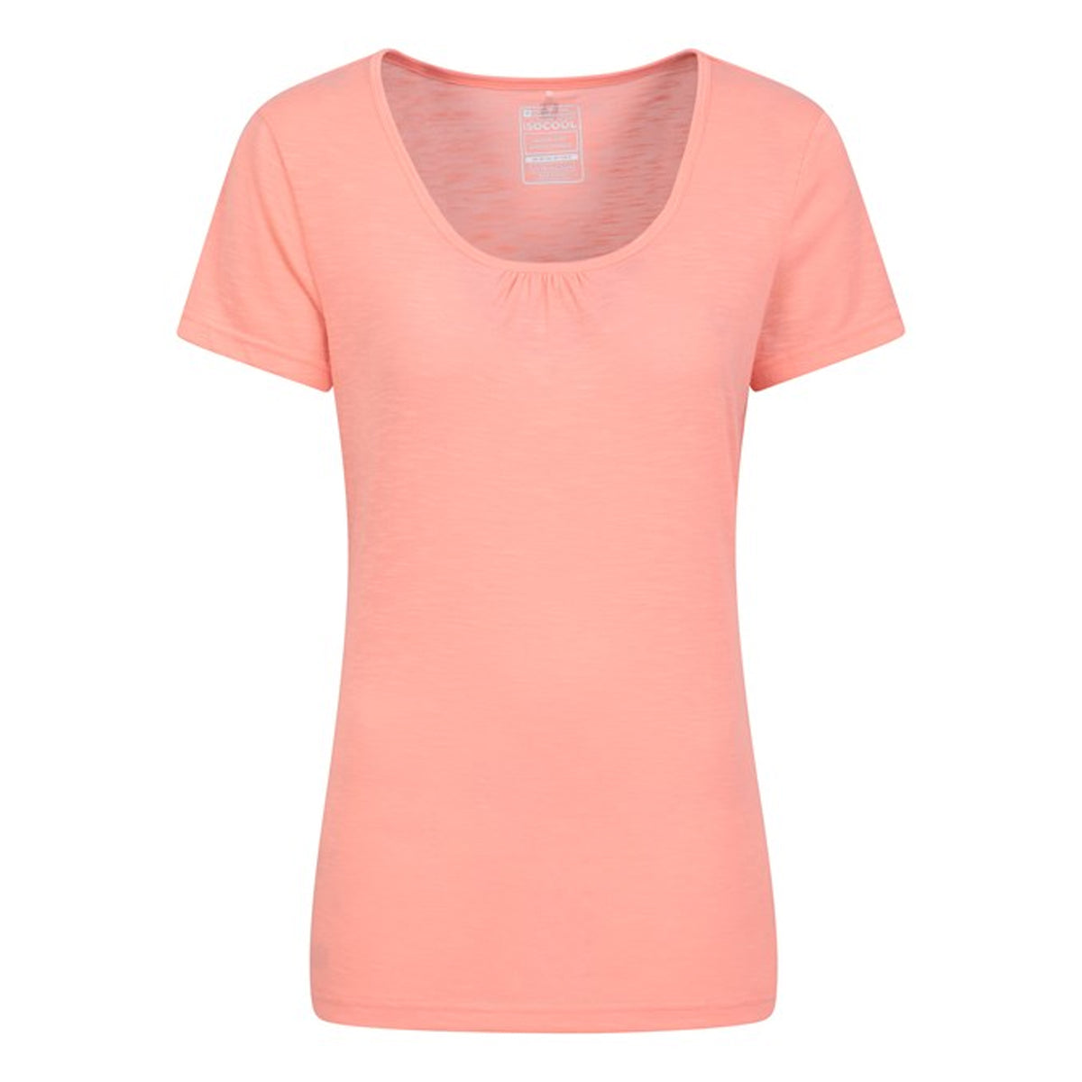 Coral - Front - Mountain Warehouse Womens-Ladies Agra T-Shirt