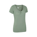 Green - Back - Mountain Warehouse Womens-Ladies Agra T-Shirt