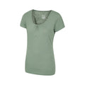 Green - Side - Mountain Warehouse Womens-Ladies Agra T-Shirt