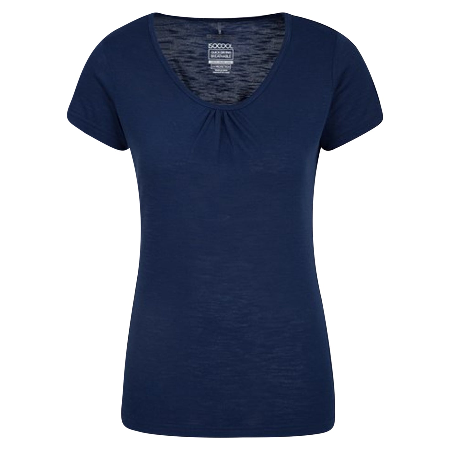 Navy - Front - Mountain Warehouse Womens-Ladies Agra T-Shirt