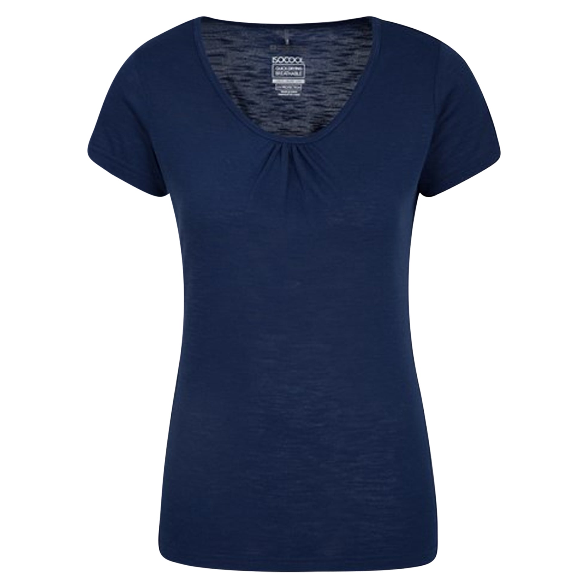 Navy - Front - Mountain Warehouse Womens-Ladies Agra T-Shirt