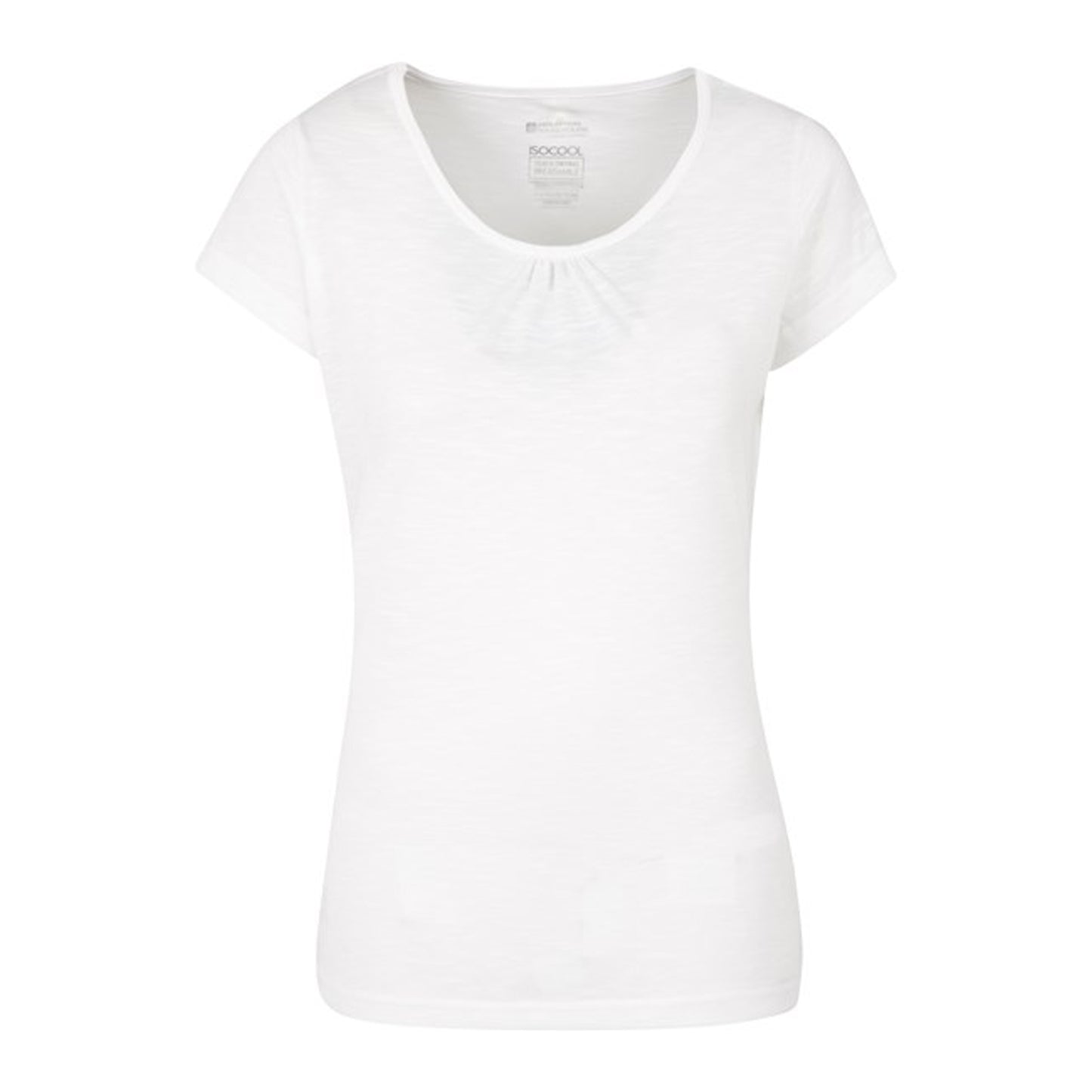 White - Front - Mountain Warehouse Womens-Ladies Agra T-Shirt