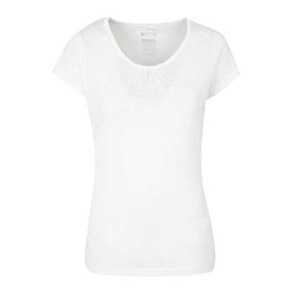 White - Front - Mountain Warehouse Womens-Ladies Agra T-Shirt