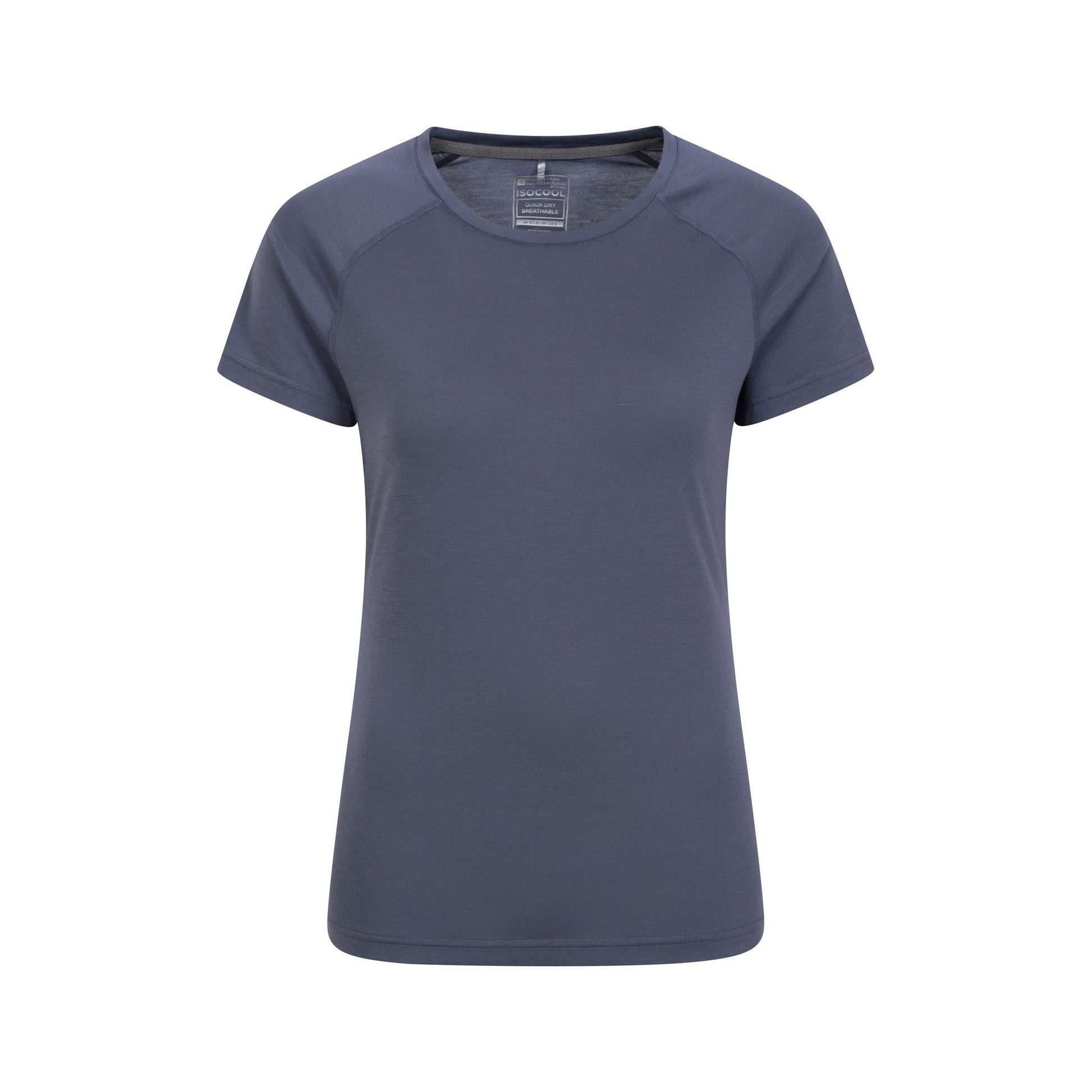 Dark Grey - Back - Mountain Warehouse Womens-Ladies Quick Dry T-Shirt