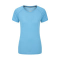 Blue - Front - Mountain Warehouse Womens-Ladies Quick Dry T-Shirt