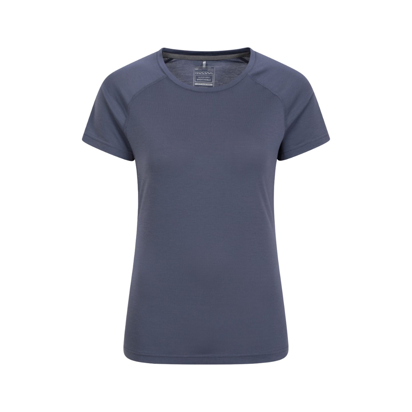 Dark Grey - Front - Mountain Warehouse Womens-Ladies Quick Dry T-Shirt