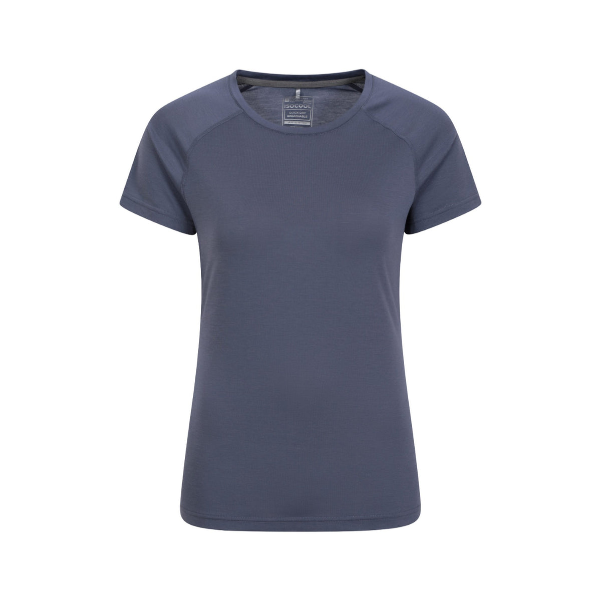 Dark Grey - Front - Mountain Warehouse Womens-Ladies Quick Dry T-Shirt