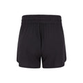Black - Back - Mountain Warehouse Womens-Ladies Vibe Pull-On Shorts