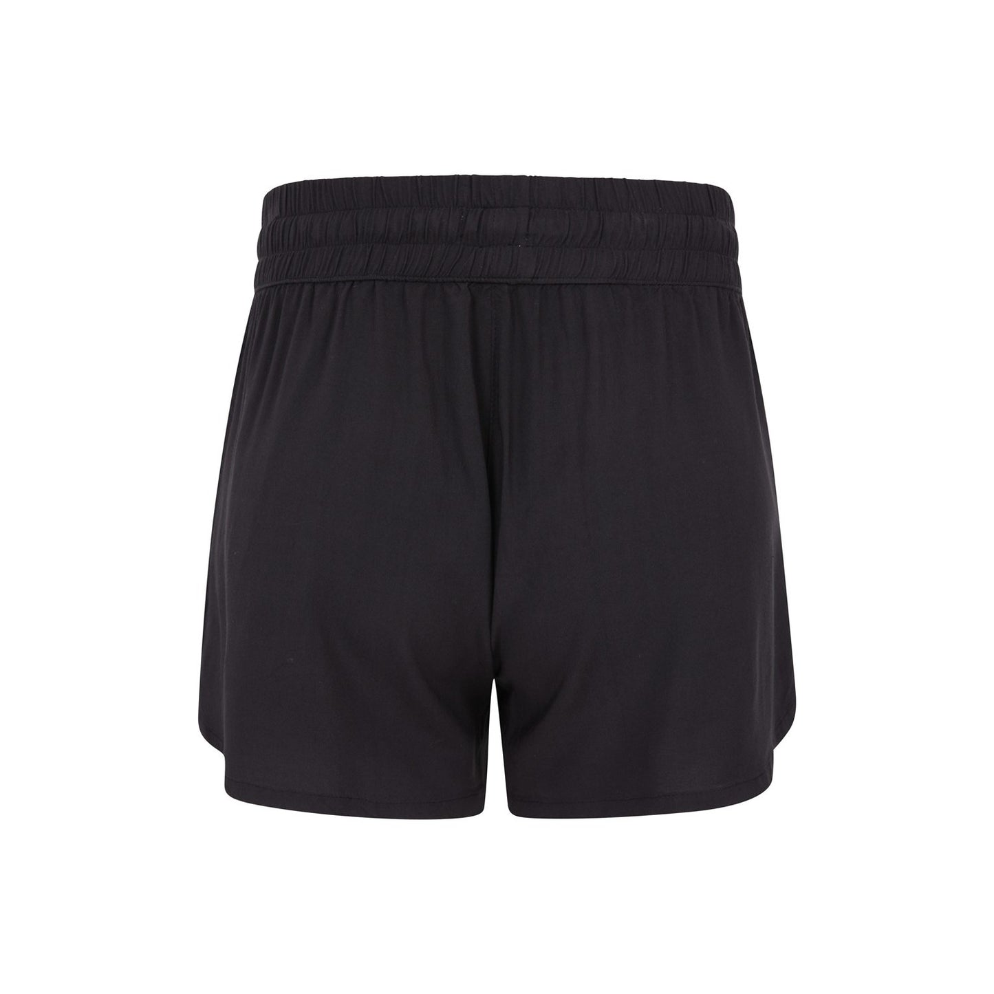 Black - Back - Mountain Warehouse Womens-Ladies Vibe Pull-On Shorts