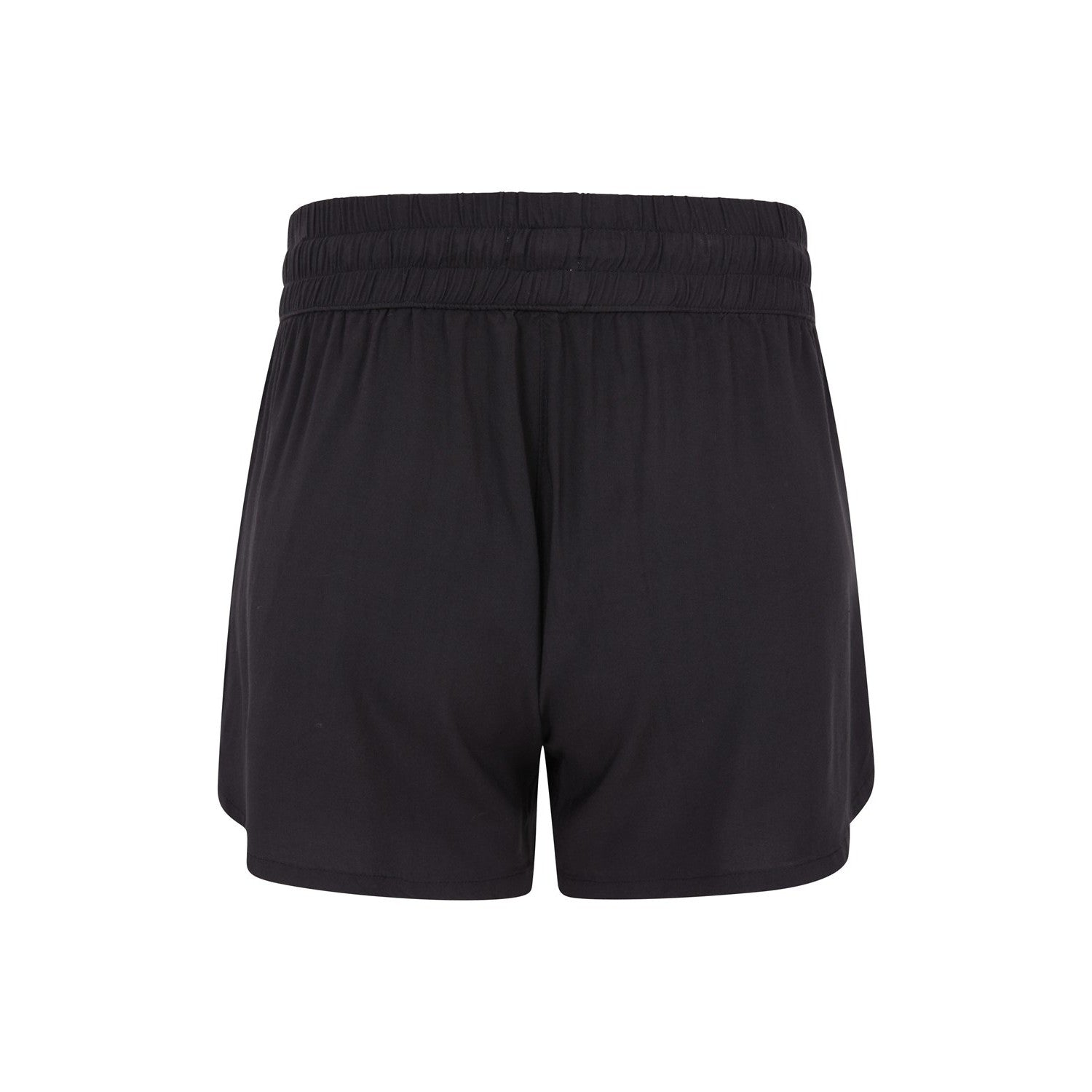 Black - Back - Mountain Warehouse Womens-Ladies Vibe Pull-On Shorts
