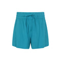 Teal - Front - Mountain Warehouse Womens-Ladies Vibe Pull-On Shorts
