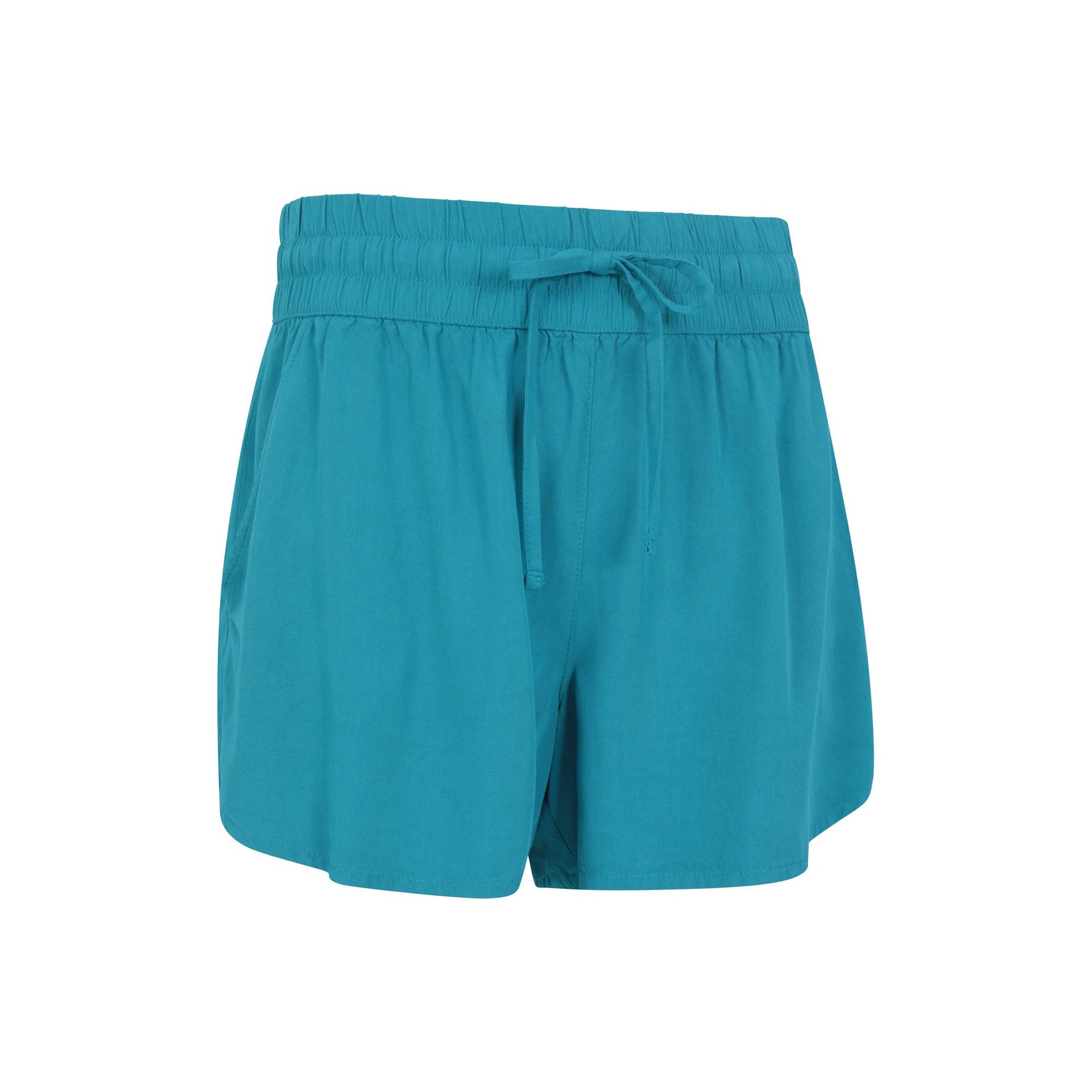Teal - Lifestyle - Mountain Warehouse Womens-Ladies Vibe Pull-On Shorts