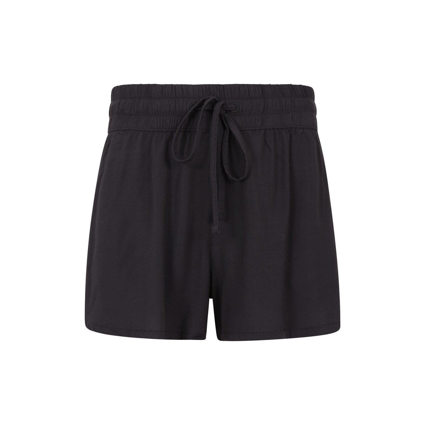 Black - Front - Mountain Warehouse Womens-Ladies Vibe Pull-On Shorts