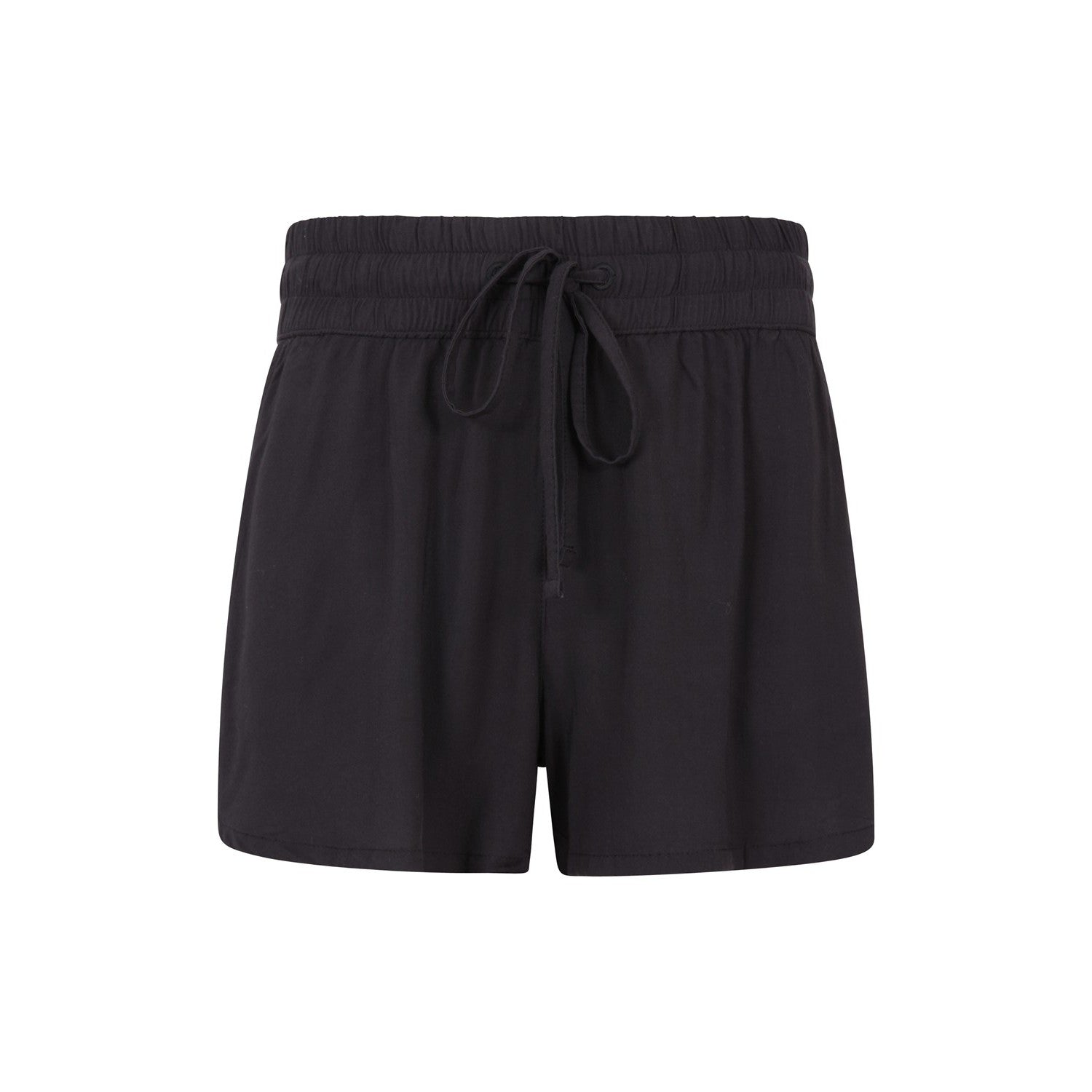 Black - Front - Mountain Warehouse Womens-Ladies Vibe Pull-On Shorts