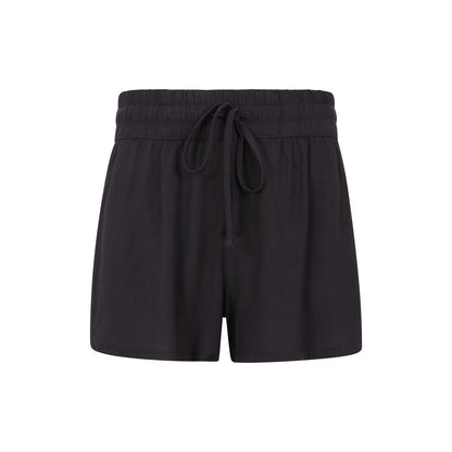 Black - Front - Mountain Warehouse Womens-Ladies Vibe Pull-On Shorts