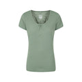 Green - Front - Mountain Warehouse Womens-Ladies Agra T-Shirt