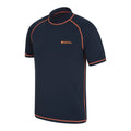 Navy - Side - Mountain Warehouse Mens UV Protection Rash Top