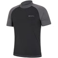 Dark Grey - Side - Mountain Warehouse Mens UV Protection Rash Top