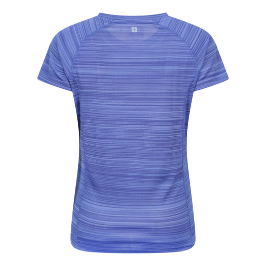 Cobalt - Front - Mountain Warehouse Womens-Ladies Endurance Striped T-Shirt