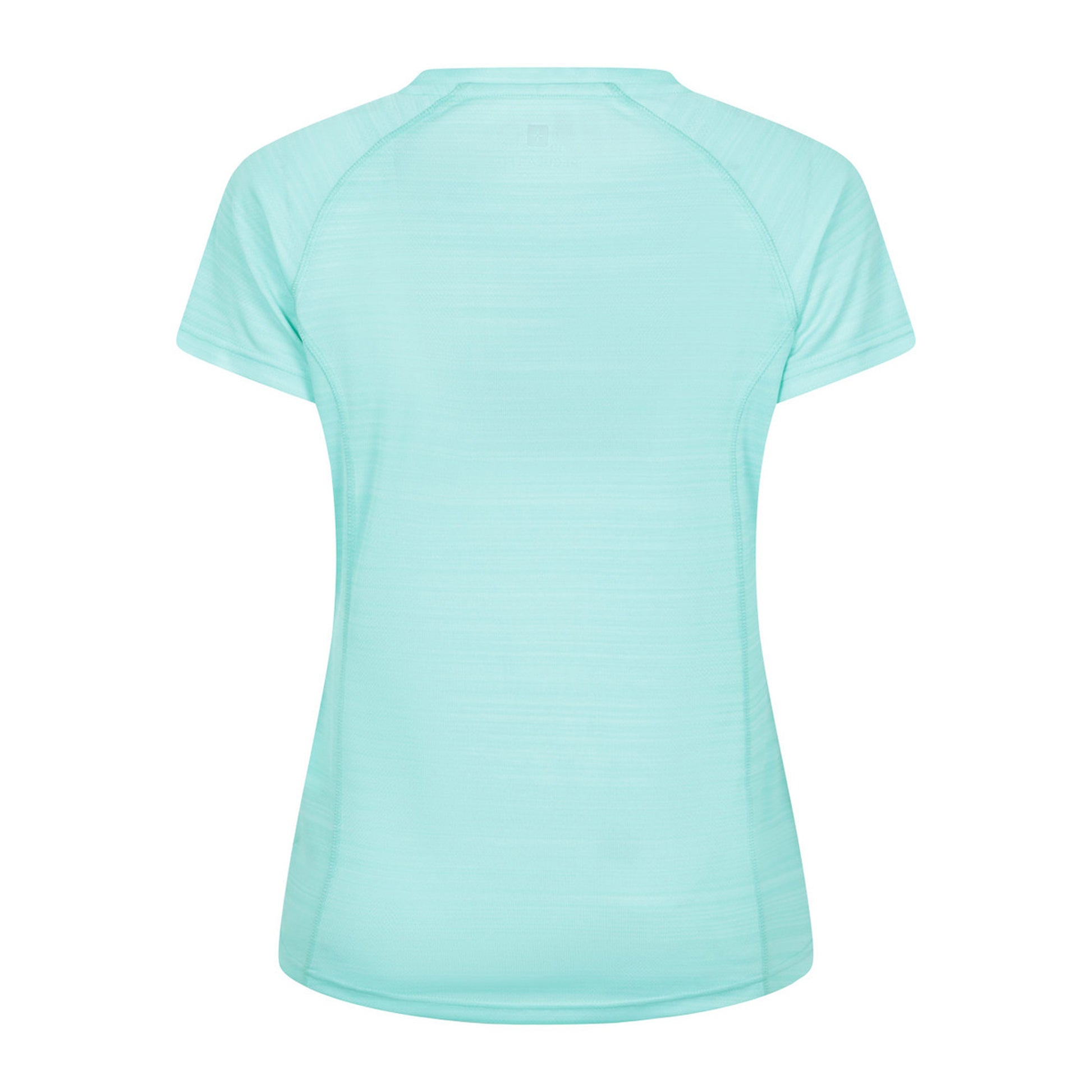 Mint - Back - Mountain Warehouse Womens-Ladies Endurance Striped T-Shirt